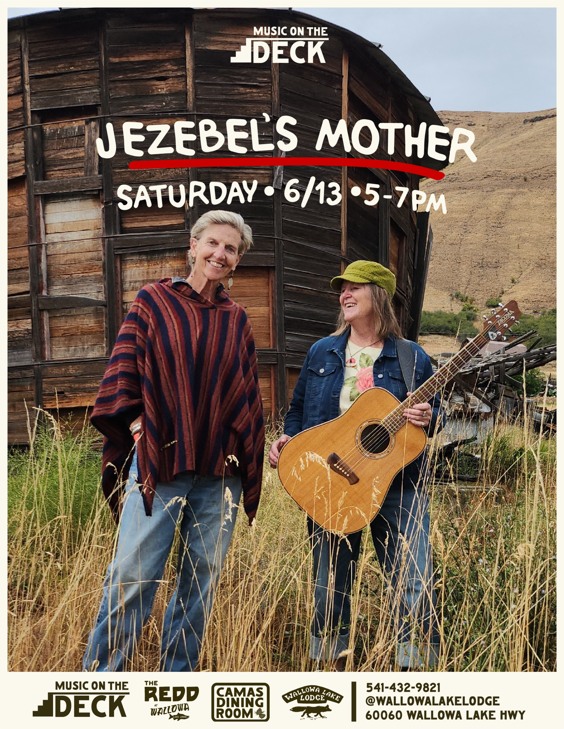 June 13 – Wallowa Lake Lodge (Jezebel’s Mother)